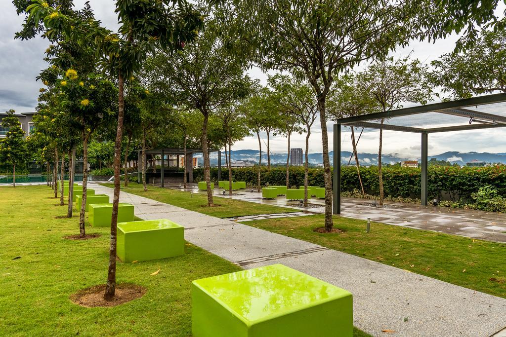Modern Nbp Apartment @ The Loft Imago Kota Kinabalu Eksteriør billede