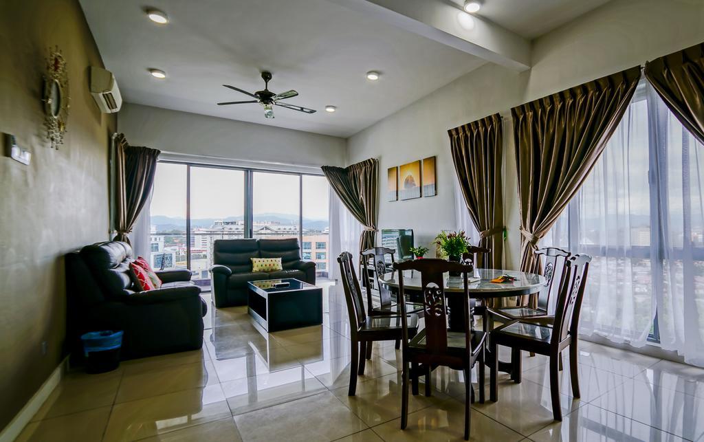 Modern Nbp Apartment @ The Loft Imago Kota Kinabalu Eksteriør billede