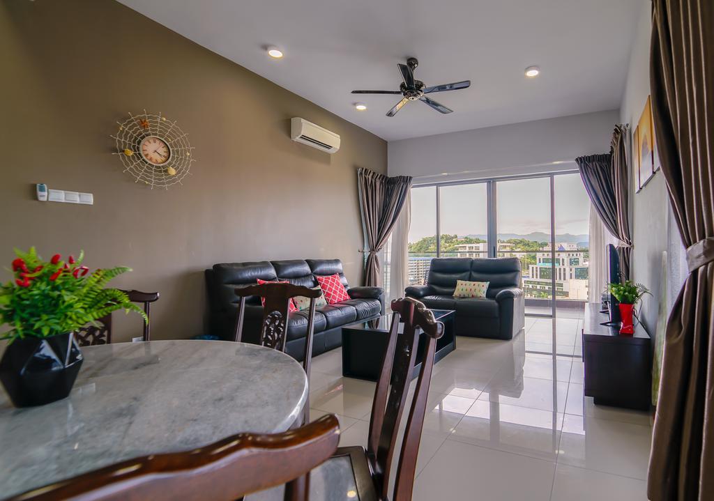 Modern Nbp Apartment @ The Loft Imago Kota Kinabalu Eksteriør billede