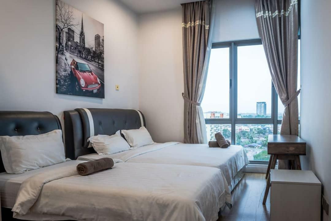 Modern Nbp Apartment @ The Loft Imago Kota Kinabalu Eksteriør billede